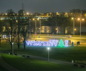 Świąteczny spacer na Trakcie