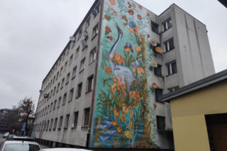 Arrasy na budynku. Kraków ma kolejny mural