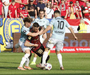 Widzew Łódź - Piast Gliwice: Zdjęcia kibiców i zawodników z meczu 34. kolejki PKO BP Ekstraklasy