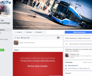 Szyny na Limanowskiego