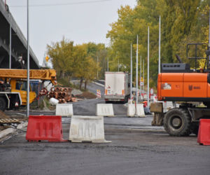 Przebudowa Estakady Pomorskiej - październik 2021