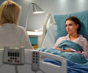 Barwy szczęścia odc. 2395. Michalina (Anna Pentz), Olga (Dorota Łukasiewicz-Kwietniewska) - matka Michaliny