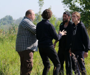 M jak miłość odc. 1894. Tadeusz (Bartłomiej Nowosielski), ksiądz Grzegorz (Paweł Janyst), Krystian (Hubert Czajka)