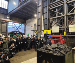 Ostatni wagon z węglem na KWK Bobrek w Bytomiu. 30 grudnia 2025 roku