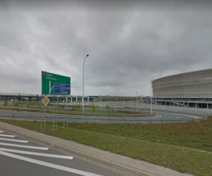 Okolice Stadionu Wrocław wrzesień 2017