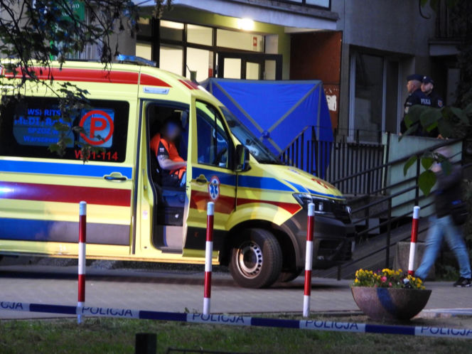 Bródno. Śmiertelny upadek dziecka z balkonu