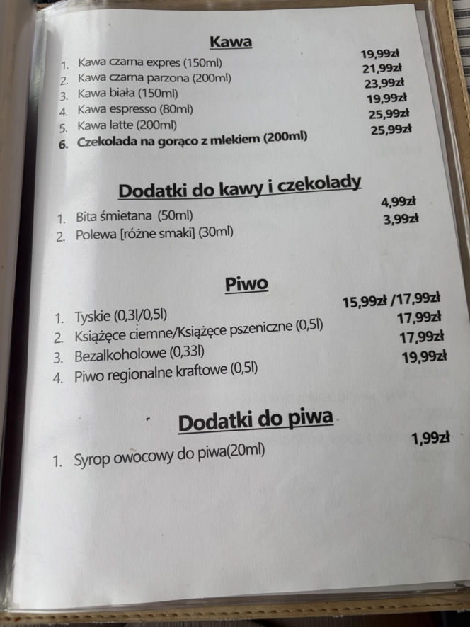 Nadmorska knajpa skrytykowana przez Książula. Pojechaliśmy na miejsce