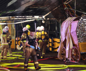 Pożar lokalu na Krupówkach