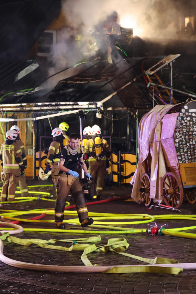 Pożar lokalu na Krupówkach