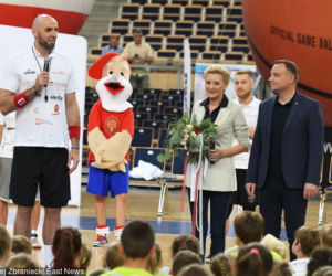 Prezydent zakręcił jak koszykarz [ZDJĘCIA]