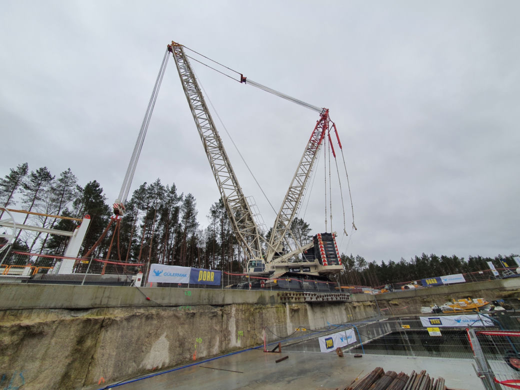 Maszyna TBM prawie gotowa do drążenia tunelu pod Świną