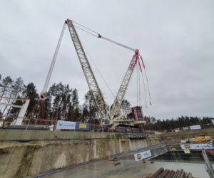 Maszyna TBM prawie gotowa do drążenia tunelu pod Świną