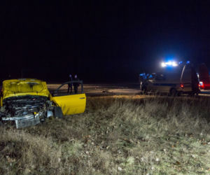 Renault Megane RS, wypadek na lotnisku w Pile