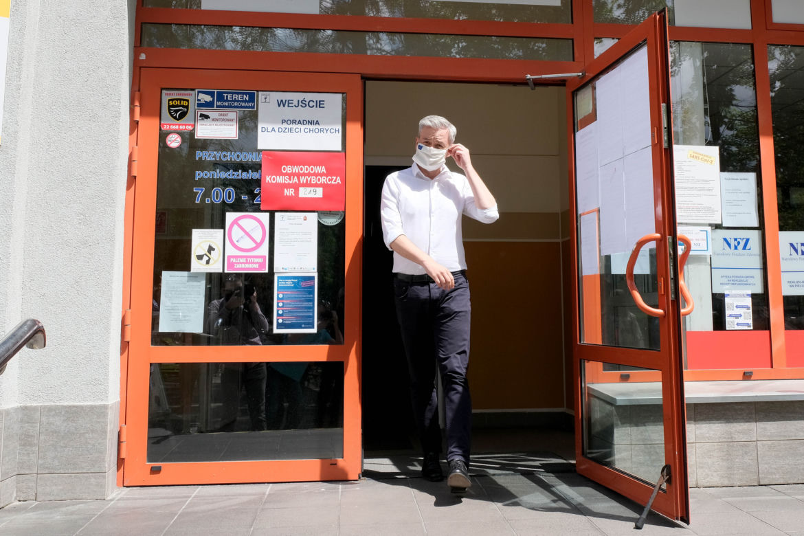 Wybory 2020. Robert Biedroń zagłosował