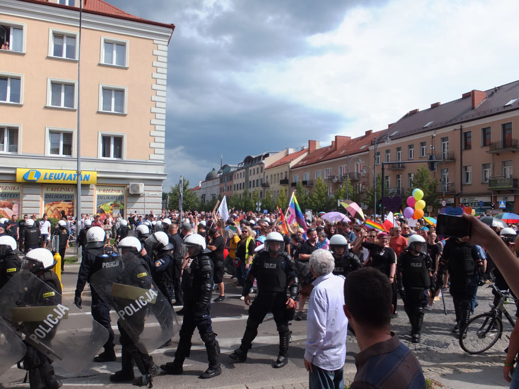 I Marsz Równości w Białymstoku 20.07.2019