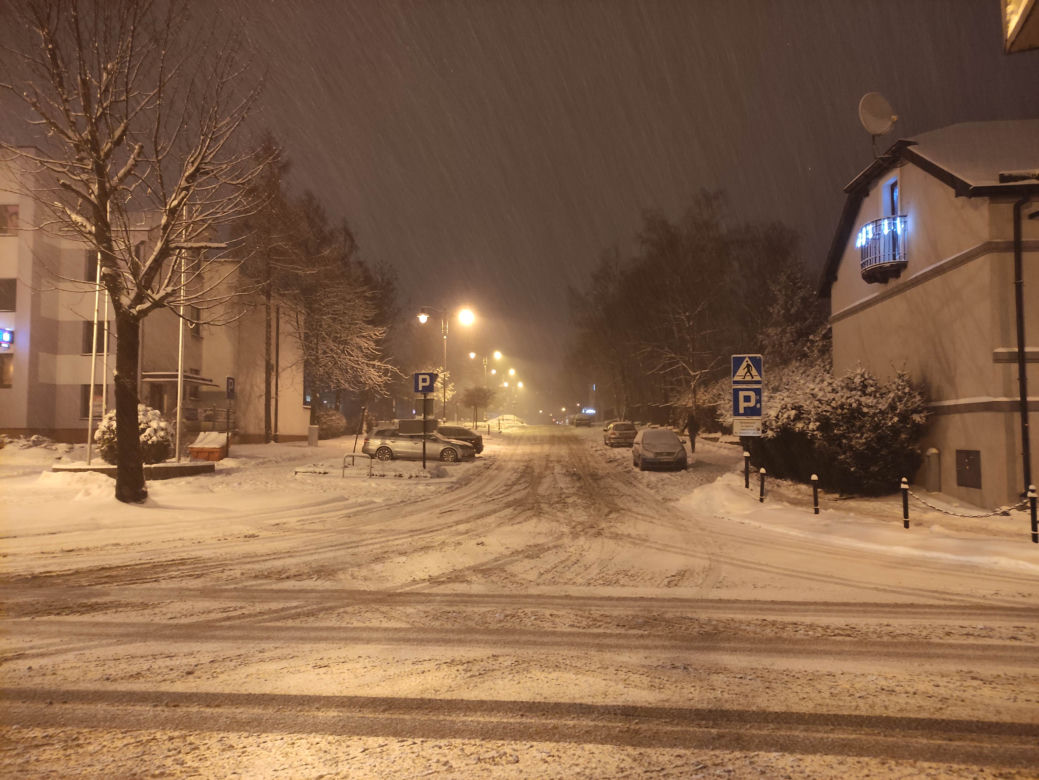 Tak wygląda Olkusz po potężnej śnieżycy
