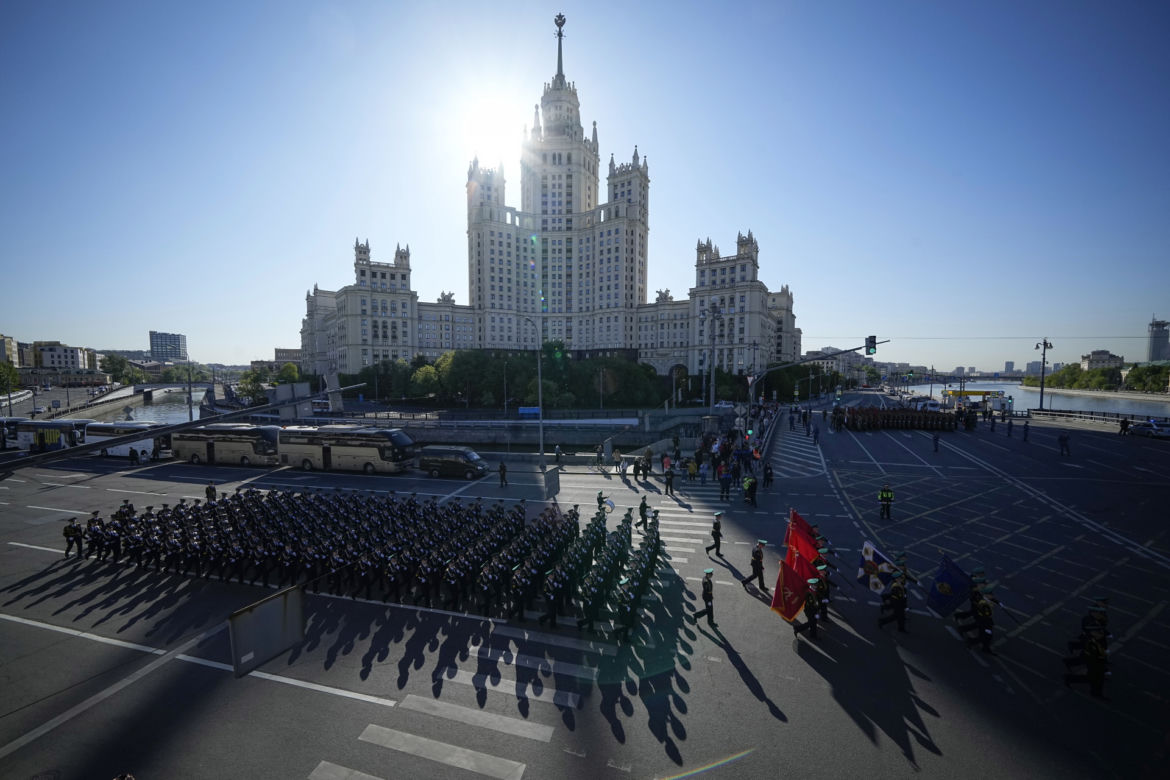Putin, parada na Placu Czerwonym