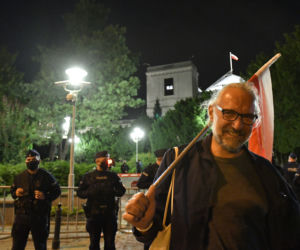Lex TVN. Protesty pod Sejmem