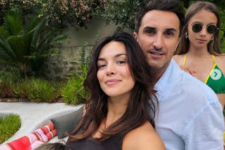 Paulina Krupińska, Sebastian Karpiel-Bułecka z dziećmi