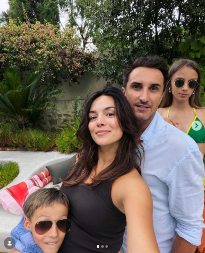 Paulina Krupińska, Sebastian Karpiel-Bułecka z dziećmi