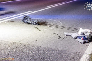 Szedł środkiem jezdni. O krok od tragedii pod Kluczborkiem