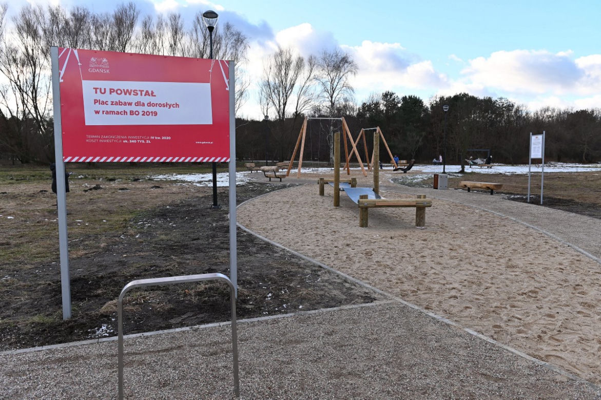 Plac zabaw dla dorosłych