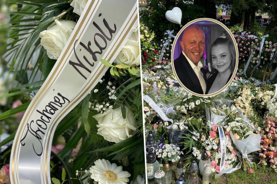Grób córki Mariusza Węgłowskiego utonął w kwiatach