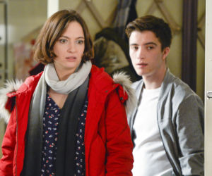 Na Wspólnej. Joanna (Anna Cieślak), Franek (Natan Czyżewski)