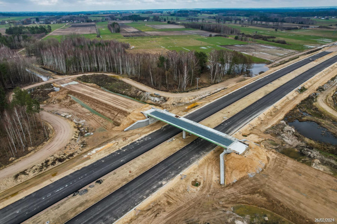Budowa autostrady A2 Kałuszyn - Groszki