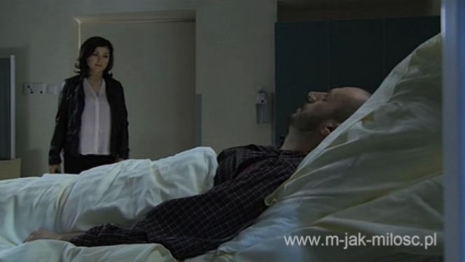 M jak miłość. Robert Lubiński (Tomasz Borkowski), Kinga (Katarzyna Cichopek)