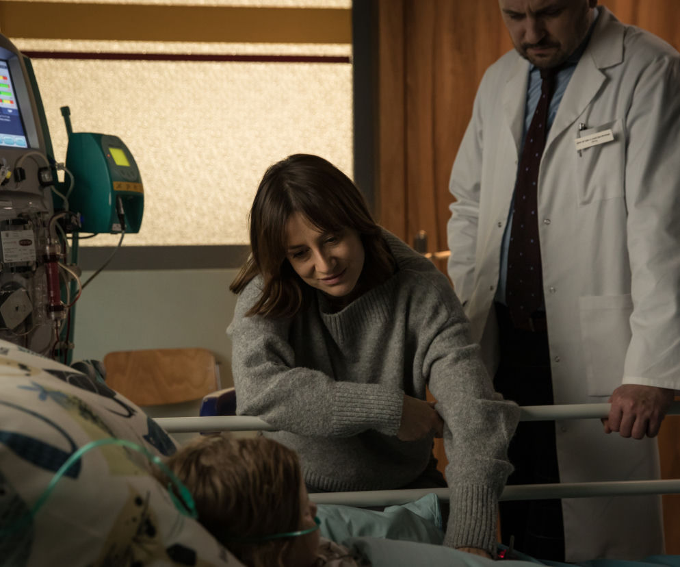 Diagnoza 4 sezon odc. 3. Anna (Maja Ostaszewska), Jan Artman (Adam Woronowicz)