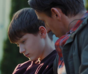 M jak miłość odc. 1921. Franek (Jarosław Śmigielski), jego ojczym (Marcin Sitek)