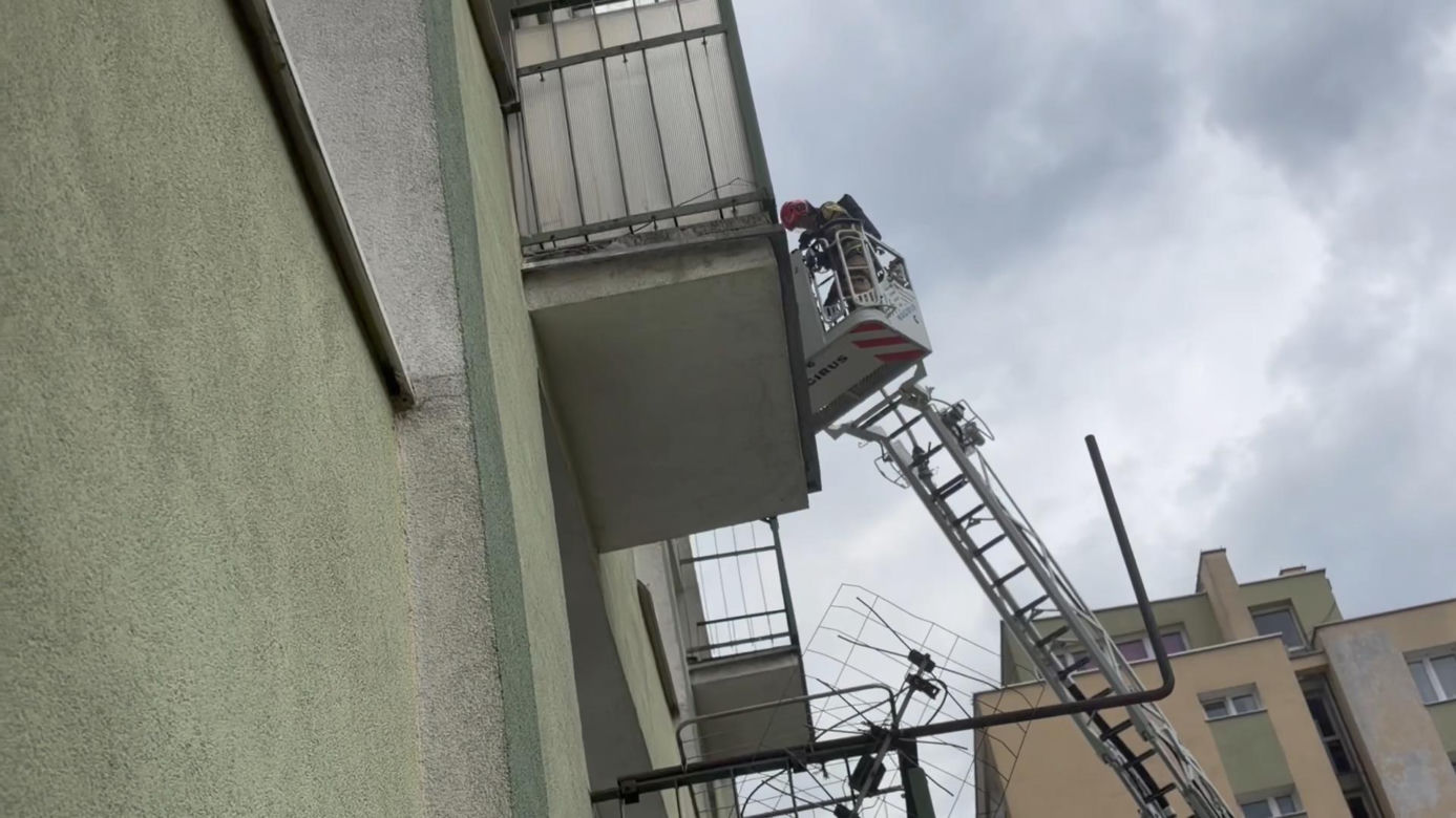 Pożar na Pradze 11.05.2026