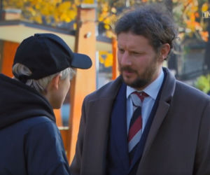 Barwy szczęścia odc. 2599. Ada (Kamila Janik), Rafał Zaborski (Wojciech Solarz)