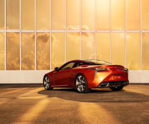 Lexus LC w kolorze Blazing Carnelian