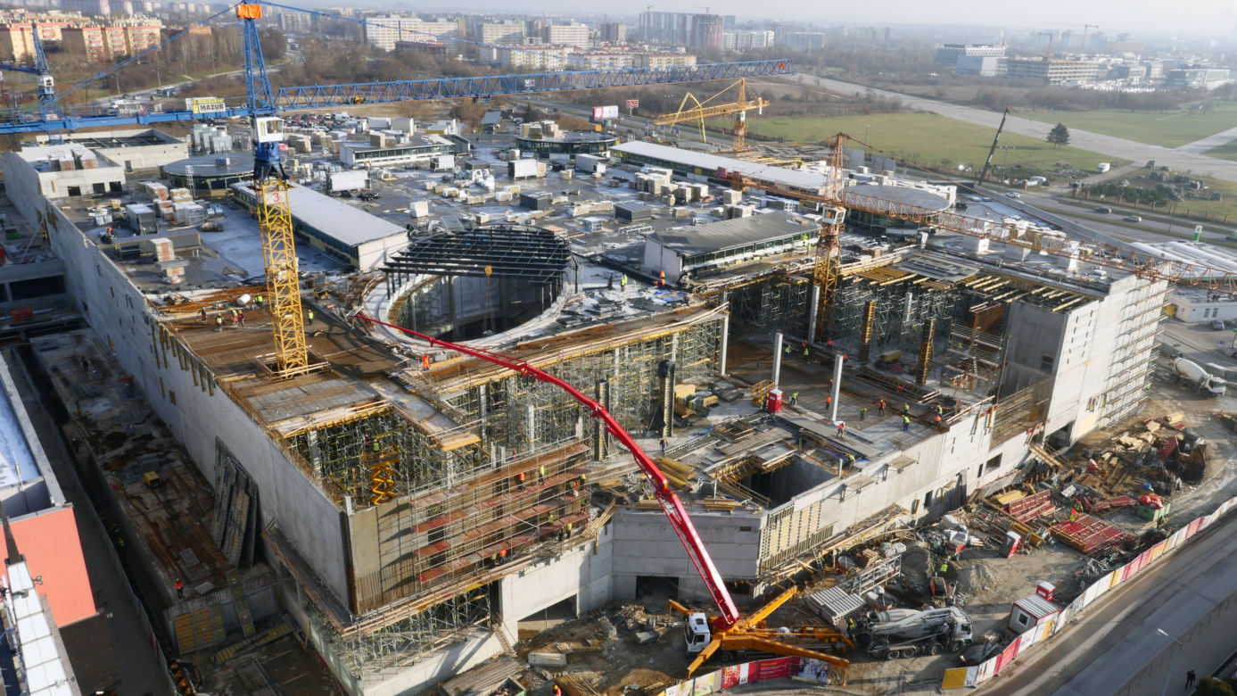 Tak rośnie Centrum Serenada [GALERIA ZDJĘĆ]