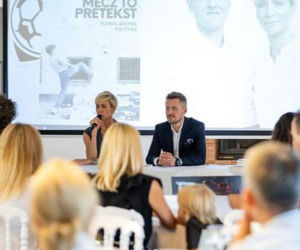 Anita Werner z mężem promuje książkę