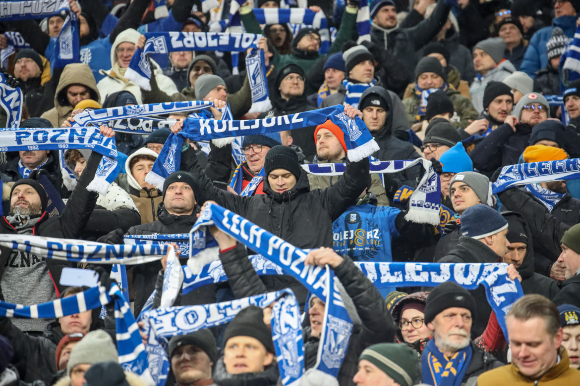 Tak bawili się kibice na meczu Lech Poznań - Djurgardens