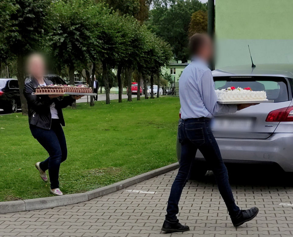 Opijali 60-tkę starosty w szkole