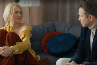 Barwy szczęścia, odcinek 3392: Karolina (Marta Dąbrowska) i Bruno (Lesław Żurek)