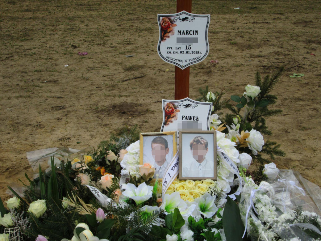 Bracia zginęli pod lodem. Tragedia w Mokobrodach