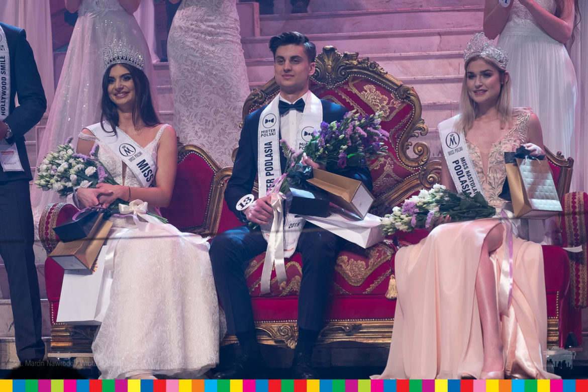 Miss Podlasia 2019: Najpiękniejsza Aleksandra Drężek. Najprzystojniejszy Grzegorz Ginszt. Zobacz zdjęcia z gali w OiFP [GALERIA]