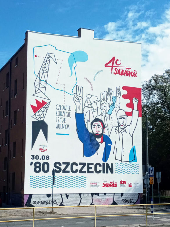 Mural na Pomorzanach