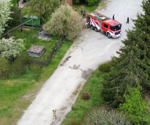 Lokalni strażacy odbyli ćwiczenia ratownicze w gminie Zbuczyn
