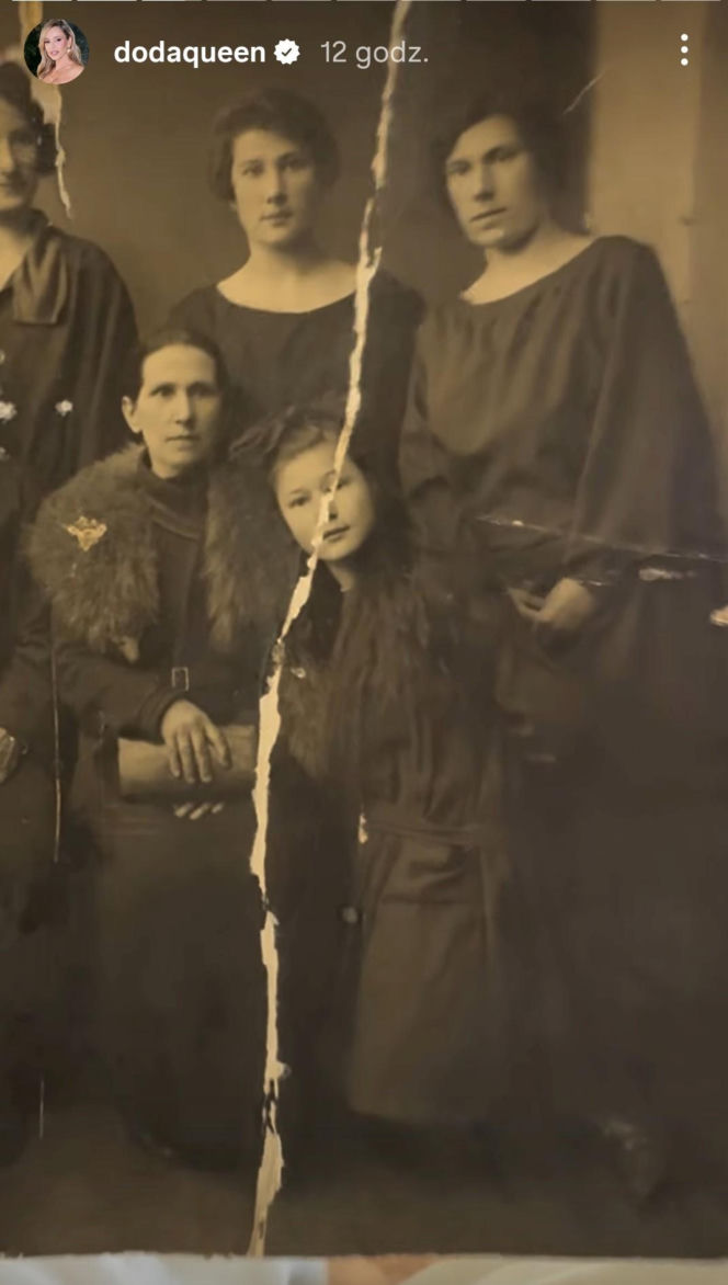 Doda pokazała zdjęcie babci. "Genów nie wydłubiesz"