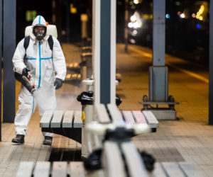 Koronawirus w Trójmieście. Nocą wybili zarazę na dworcu w Gdyni.