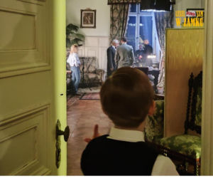 Plan filmowy w zamku w Pszczynie