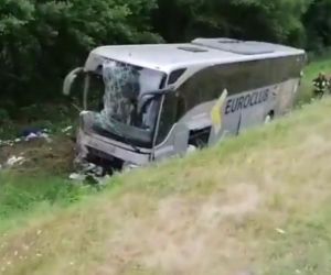 Jankowice Wielkie. Wypadek ukraińskiego autokaru na A4