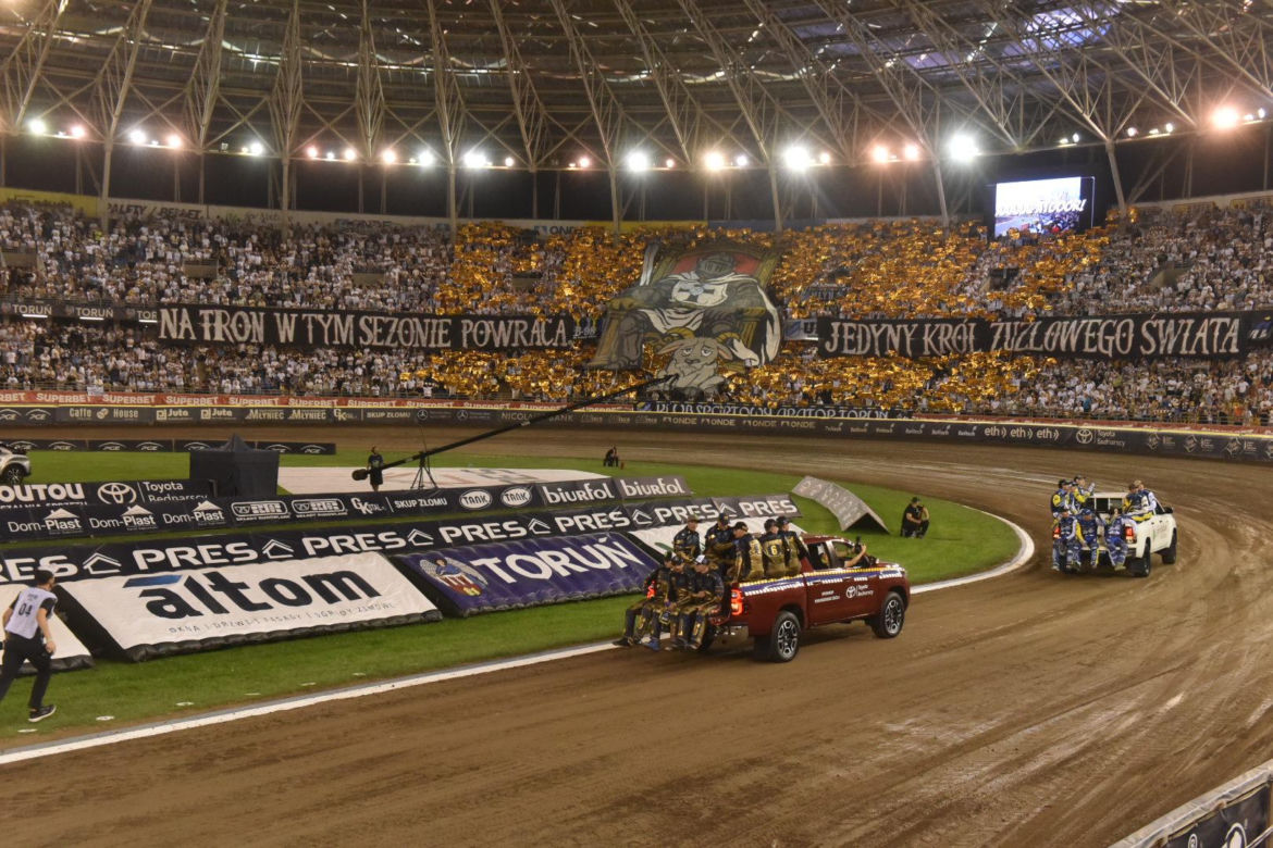 PRES Grupa Deweloperska Toruń - Orlen Oil Motor Lublin, zdjęcia kibiców i zawodników z finału PGE Ekstraligi na Motoarenie