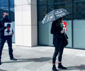 Czarny protest w Szczecinie